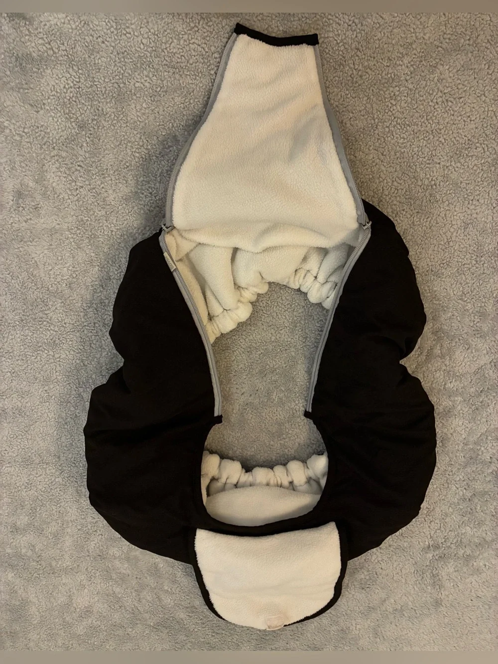 Black Cozy Cover for Infant Car Seat